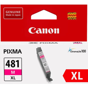 Картридж струйный Canon CLI-481XL M, пурпурный (2045C001) чернила cactus cs i cli451m пурпурный 100мл для canon pixma ip6840 ip7240 ip8740 ix6840 mg5440