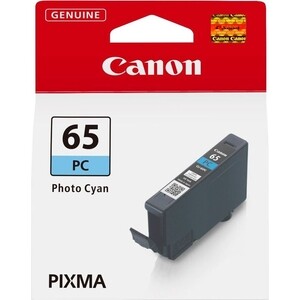 Картридж струйный Canon CLI-65 PC, фото голубой (4220C001) фотоальбом детский голубой в горошек 10х15 см 200 фото