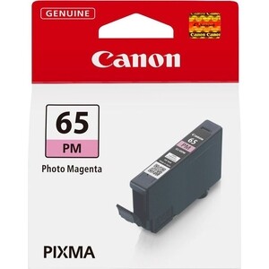 Картридж струйный Canon CLI-65 PM, фото пурпурный (4221C001) картридж струйный canon pfi 106pc 6625b001 фото голубой для canon ipf6300s 6400 6450