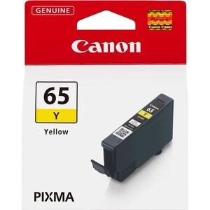 Картридж струйный Canon CLI-65 Y, желтый (4218C001) тонер cet tf2 y для canon ir advance c5051 c5030 желтый 1000грамм бутылка