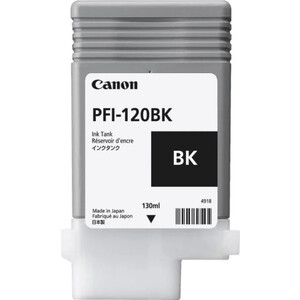 Картридж струйный Canon PFI-120 BK, черный (2885C001) картридж струйный g