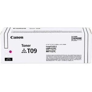 Тонер Canon T09, пурпурный, туба (3018C006) тонер для лазерного принтера canon c exv29m пурпурный оригинал