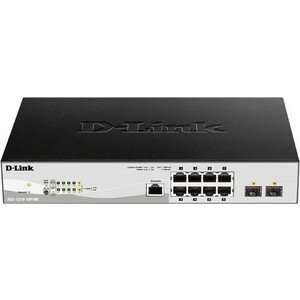 Коммутатор D-Link DGS-1210-10P/ME/B1A 8G 2SFP 8PoE (DGS-1210-10P/ME/B1A) dart powertcp telnet for net