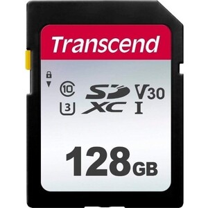 Флеш карта Transcend SDXC 128Gb Class 10 w/o adapter transcend sdxc 340s 256gb ts256gsdc340s