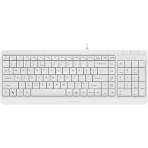 Клавиатура A4Tech Fstyler FK15, белый, USB числовой блок a4tech fstyler fk13 белый usb slim для ноутбука