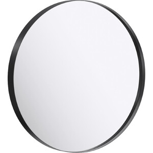 Зеркало Aqwella RM 60 круглое черное (RM0206BLK) зеркало 100x80 см aqwella 5 stars empire emp 02 10 w