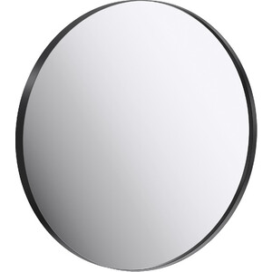 Зеркало Aqwella RM 80 круглое черное (RM0208BLK) зеркало 50x80 см aqwella alicante alic 02 05