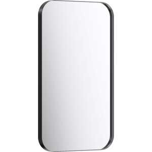 Зеркало Aqwella RM 50х90 черный (RM0205BLK) зеркало aqwella rm 50х90 rm0205blk