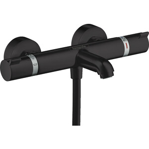 Термостат для ванны Hansgrohe Ecostat Comfort черный матовый (13114670) термоноски comfort tracking размер 44 46 светло серый