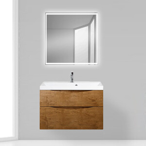 Мебель для ванной BelBagno Marino-H60 90 AST rovere nature зеркало навесное nature 59 816 × 32 × 784 мм гаскон пайн