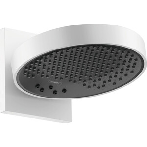 Верхний душ Hansgrohe Rainfinity EcoSmart для 01800180, белый матовый (26233700) ручной душ hansgrohe rainfinity матовый 26866670