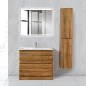Мебель для ванной BelBagno Albano 90 rovere rustico напольная раковина напольная 58x38 см abber stein as2550 h