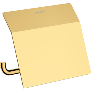 Держатель туалетной бумаги Hansgrohe AddStoris золото (41753990) держатель туалетной бумаги на клейкой основе langberger molveno 30841a