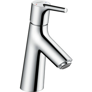 Смеситель для раковины Hansgrohe Talis S с донным клапаном Push-Open, хром (72011000)