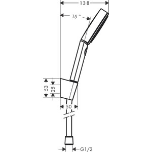 Душевой набор Hansgrohe Pulsify Select хром (24303000)