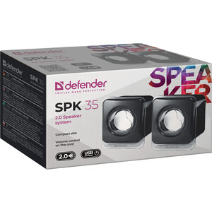 Акустическая система Defender SPK 35 5 Вт, питание от USB (65635)