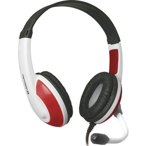 Гарнитура Defender Warhead G-120 красный + белый, кабель 2 м (64098) Warhead G-120 красный + белый, кабель 2 м (64098) - фото 2