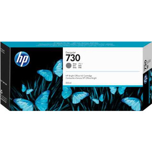 Картридж HP 730 300-ml Gray Ink Cartridge (P2V72A)