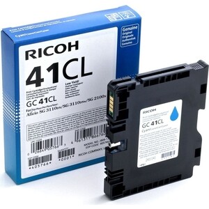 Картридж для гелевого принтера Ricoh GC 41CL Cyan (405766) картридж для лазерного принтера hp 30a cf230a оригинал