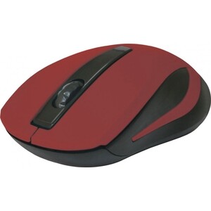 Мышь Defender MM-605 красный, 3 кнопки, 1200dpi (52605) мышь gembird musw 221 r чёрный красный