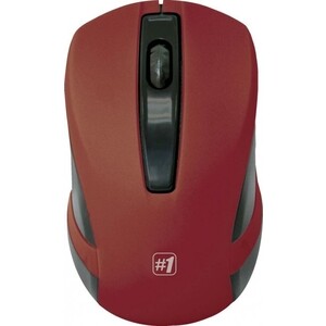 Мышь Defender MM-605 красный, 3 кнопки, 1200dpi (52605) MM-605 красный, 3 кнопки, 1200dpi (52605) - фото 2