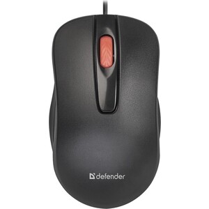Мышь Defender Point MM-756 черный,3 кнопки,1000 dpi (52756)
