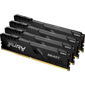 Память оперативная Kingston 32GB DDR4 DIMM FURY Beast Black (KF426C16BBK4/32)