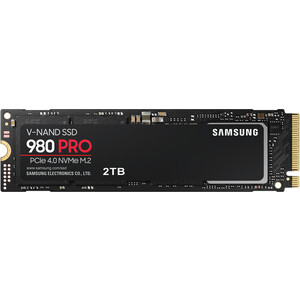 Твердотельный накопитель Samsung SSD 2TB 980 PRO (MZ-V8P2T0BW) твердотельный накопитель samsung 990 pro 2tb mz v9p2t0cw