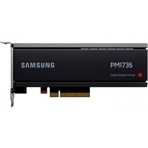 Твердотельный накопитель Samsung SSD 1600GB PM1735 HHHL (MZPLJ1T6HBJR-00007) твердотельный накопитель samsung 990 pro 2tb mz v9p2t0cw