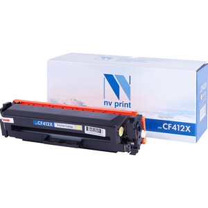 Картридж совместимый NV PRINT NV-CF412XY картридж для струйного принтера goodwill cli 521 пурпурный совместимый