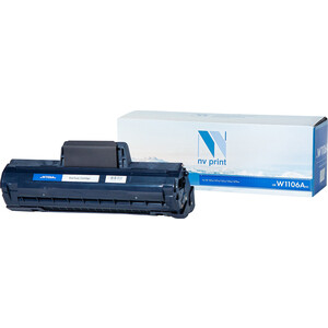 Тонер картридж совместимый NV PRINT NV-W1106ANC картридж для лазерного принтера sonnen 363955 голубой совместимый