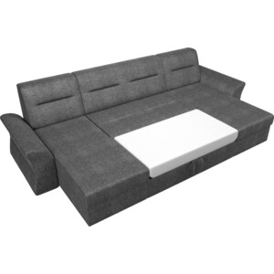 АртМебель П-образный диван Клайд рогожка серый