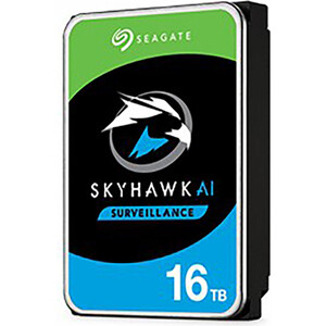 Жесткий диск Seagate Original SATA-III 16Tb ST16000VE002 SkyHawkAI (ST16000VE002) жесткий диск hdd seagate original sata iii 6tb st6000vn001 nas ironwolf 5400rpm 256mb 3 5