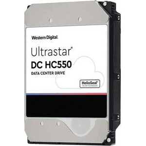 Жесткий диск Western Digital (WD) Original SAS 3.0 16Tb 0F38357 WUH721816AL5204 Ultrastar (0F38357) жесткий диск seagate original sas 3 0 16tb st16000nm002g exos x16 256mb 3 5
