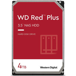 Жесткий диск Western Digital (WD) Original SATA-III 4Tb WD40EFZX NAS Red Plus (WD40EFZX)