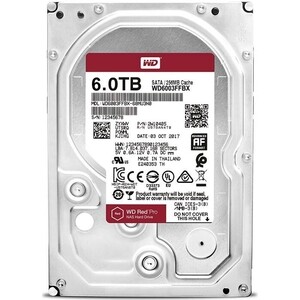 Жесткий диск Western Digital (WD) Original SATA-III 6Tb WD6003FFBX NAS Red Pro (WD6003FFBX) 2 5 sata usb 3 0 1 тб внешние жесткие диски портативный настольный мобильный жесткий диск