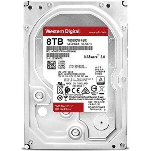 Жесткий диск Western Digital (WD) Original SATA-III 8Tb WD8003FFBX Red Pro (WD8003FFBX)