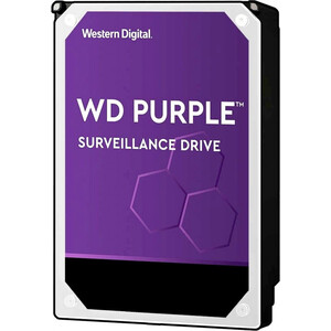 Жесткий диск Western Digital (WD) Original SATA-III 8Tb WD84PURZ Purple (WD84PURZ) жесткий диск hdd toshiba sata iii 8tb hdwr480uzsva