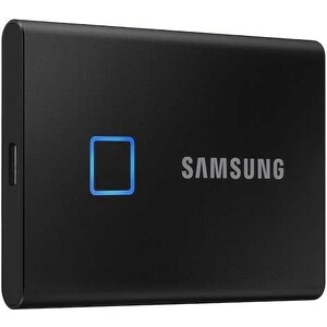 Накопитель SSD Samsung USB-C 1Tb MU-PC1T0K/WW T7 Touch 1.8'' черный (MU-PC1T0K/WW)