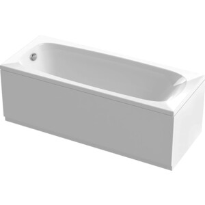 Акриловая ванна Cezares Eco 170х75 с ножками, ярко-белая (ECO-170-75-41-W37, LEG-KIT-100)