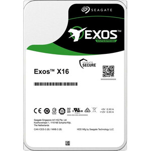 Жесткий диск Seagate Original SAS 3.0 16Tb ST16000NM002G Exos X16 256Mb 3.5'' жесткий диск seagate exos 600гб st600mp0136