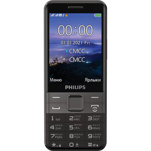 Мобильный телефон Philips E590 Xenium 64Mb черный (867000176127) E590 Xenium 64Mb черный (867000176127) - фото 2