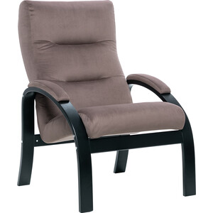 Кресло Leset Лион венге, ткань V23 стул leset орегон венге т34 жаккард палермо коричневый ж4 0