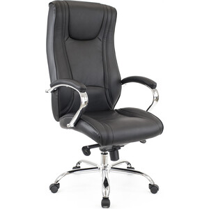 Кресло руководителя Everprof King M кожа черный кресло bradex egg chair натуральная кожа fr 0808