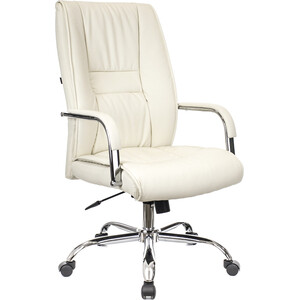 Кресло руководителя Everprof Kent TM экокожа кремовый офисное кресло для персонала dobrin monty lm 9800 кремовый