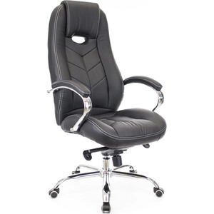 Кресло руководителя Everprof Drift M экокожа черный кресло руководителя everprof orion al m экокожа коричневый