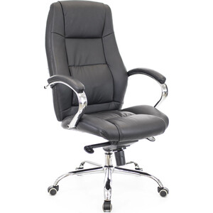 Кресло руководителя Everprof Kron M кожа черный кресло bradex egg chair натуральная кожа fr 0808
