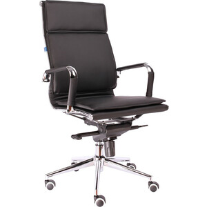 Кресло руководителя Everprof Nerey M экокожа черный кресло руководителя everprof valencia m экокожа коричневый