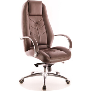 Кресло руководителя Everprof Drift Lux M кожа коричневый кресло brabix premium infinity ex 707 дерево натуральная кожа черное 531826