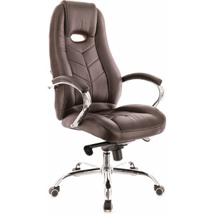 Кресло руководителя Everprof Drift M экокожа коричневый кресло руководителя everprof kron m кожа